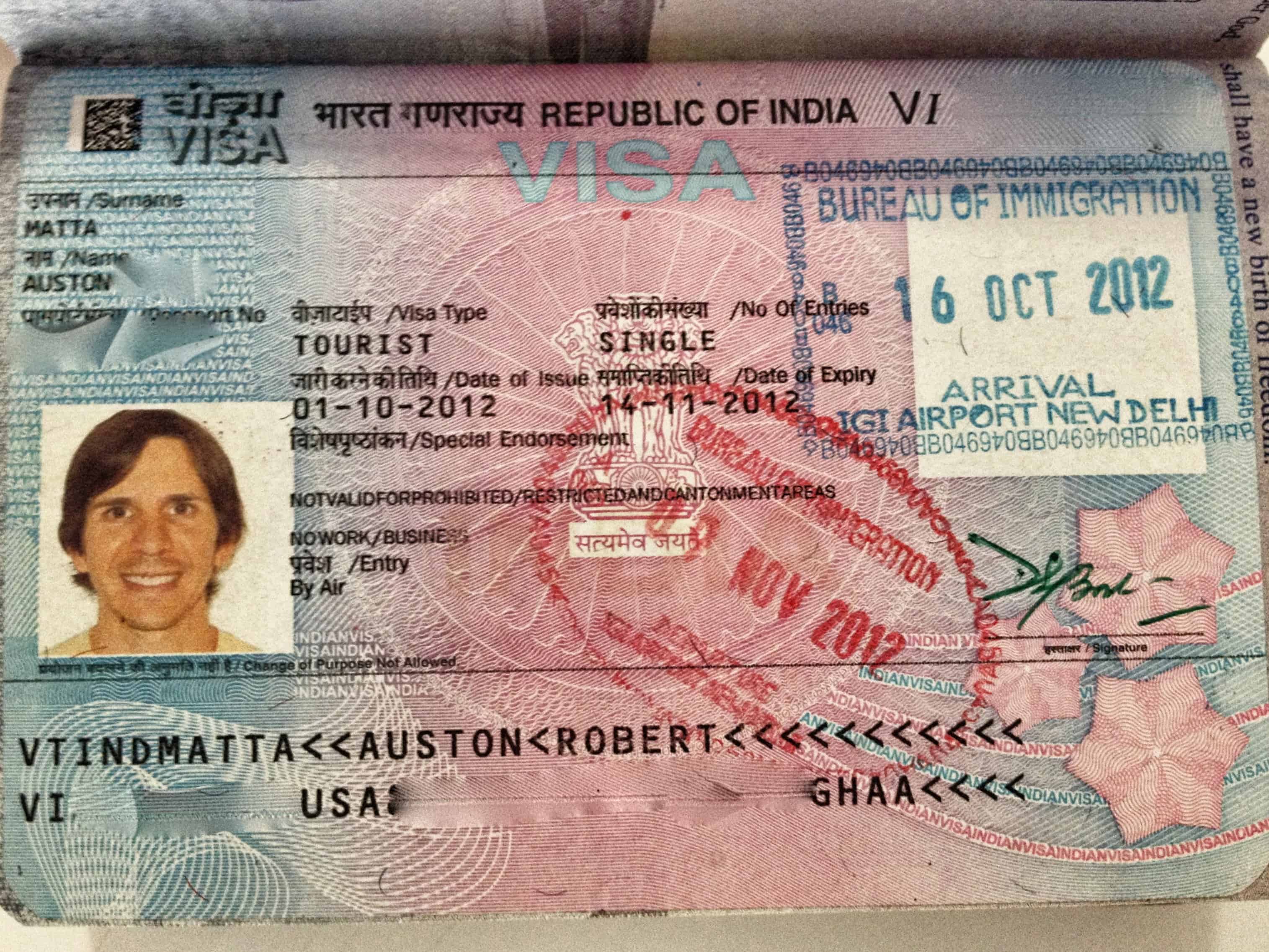 italian tourist visa from india