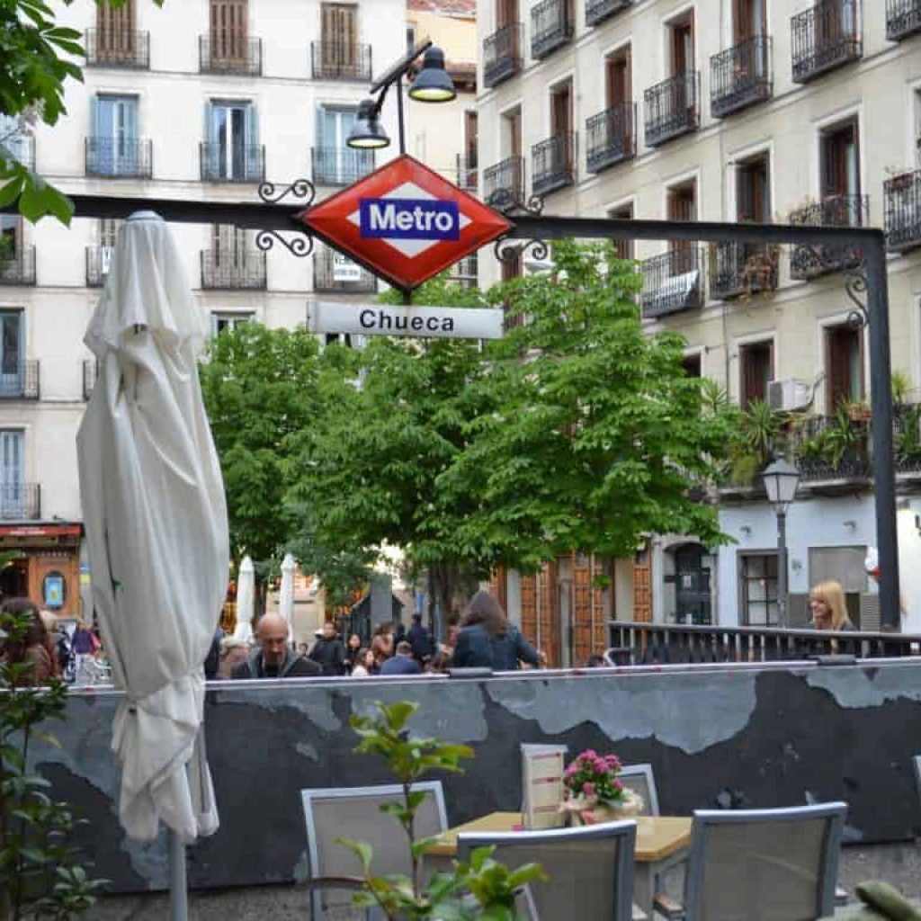 Plaza Chueca in Madrid