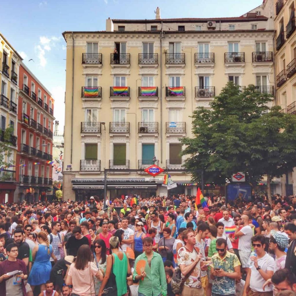 Chueca neighborhood, the epicenter of the LGBTI movement in Madrid